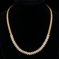 4.54Ct of Necklace with the Purity of 18K