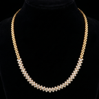 4.54Ct of Necklace with the Purity of 18K