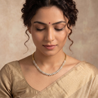 4.54Ct of Necklace with the Purity of 18K
