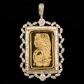 12.03Ct of Locket With the Purity of 18K