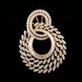 3.32Ct of Locket With the Purity of 18K