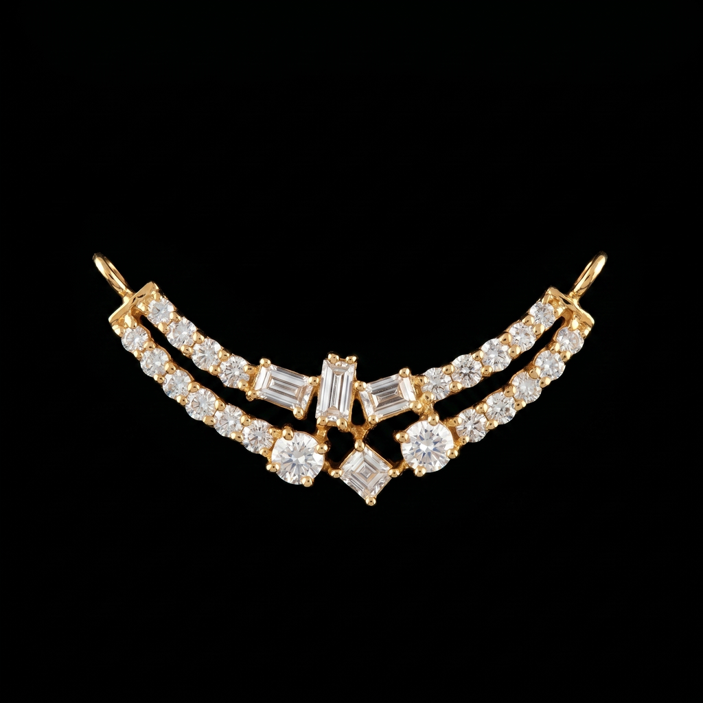 2.42Ct of Pendant With the Purity of 18K