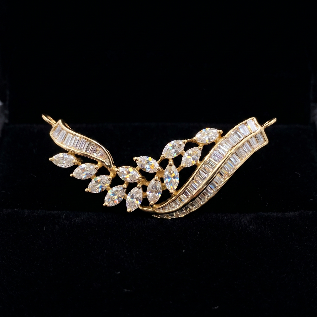 3.96Ct of Pendant With the Purity of 18K