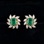 3.94Ct of Earring  With the Purity of 18K