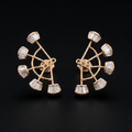 1.63Ct of Earring  With the Purity of 18K
