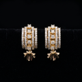0.45Ct of Earring  With the Purity of 18K