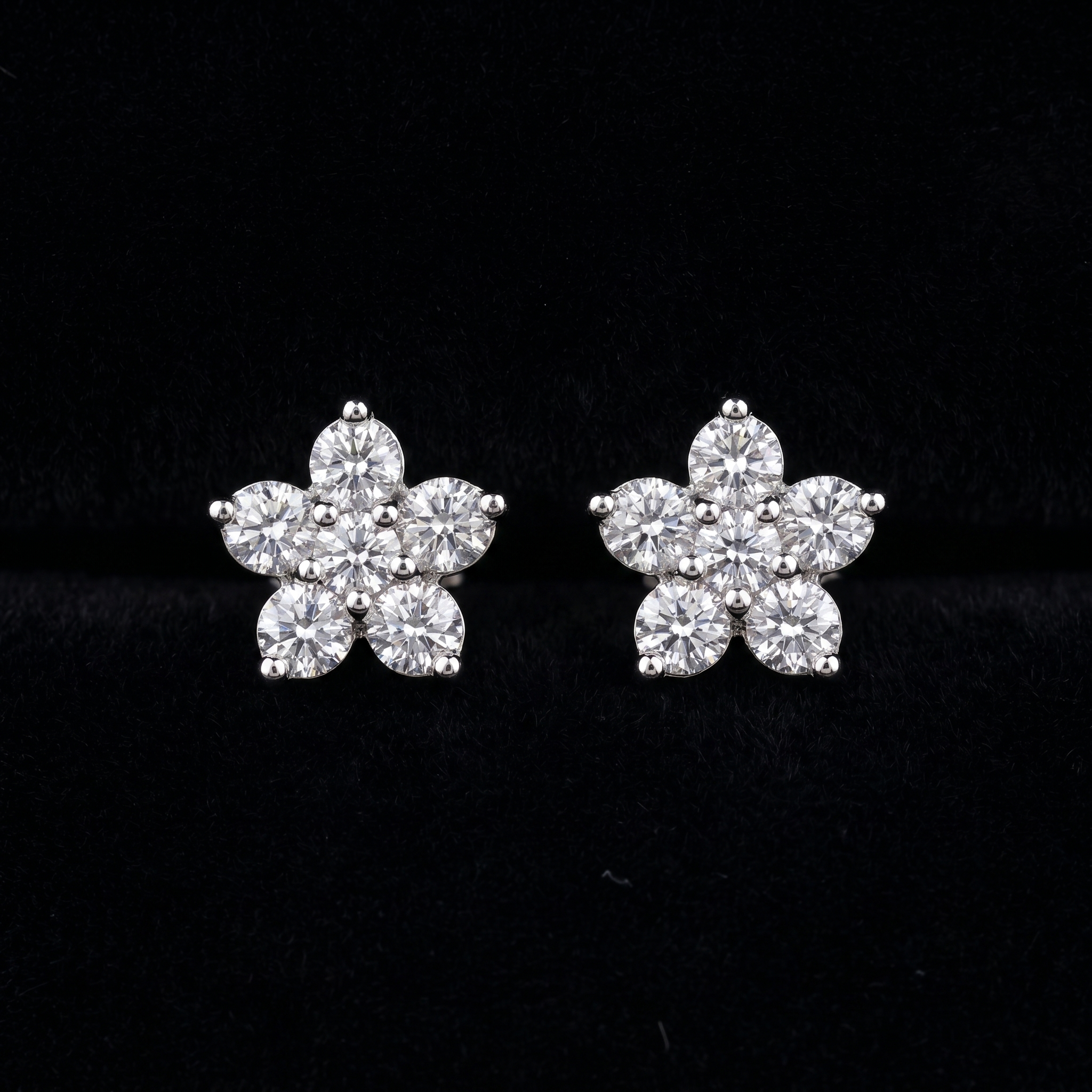 1.3Ct of Earring with the Purity of 18K
