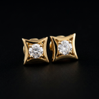 0.52Ct of Earring  With the Purity of 18K