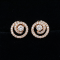 1.68Ct of Earring  With the Purity of 18K