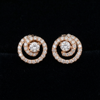 1.68Ct of Earring  With the Purity of 18K