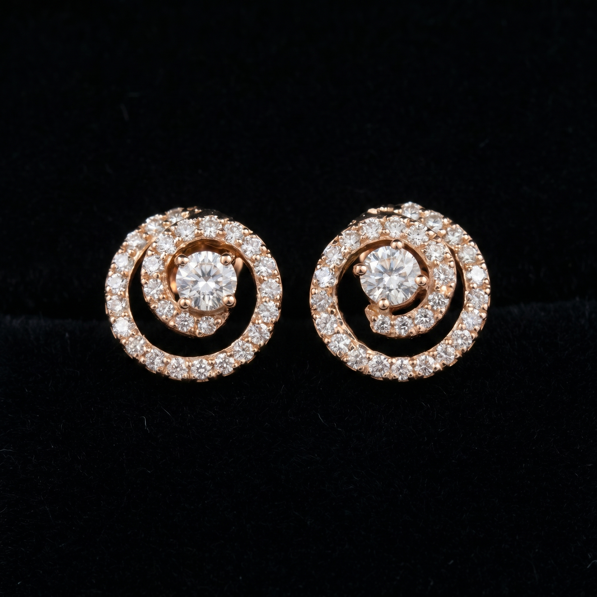1.68Ct of Earring  With the Purity of 18K