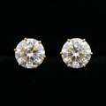 5.6Ct of Earring  With the Purity of 18K