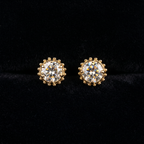 1.04Ct of Earring  With the Purity of 18K