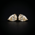 0.32Ct of Earring  With the Purity of 18K