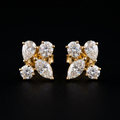 2.48Ct of Earring  With the Purity of 18K