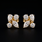 2.48Ct of Earring  With the Purity of 18K