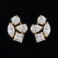 2.67Ct of Earring  With the Purity of 18K