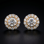 1.94Ct of Earring  With the Purity of 18K