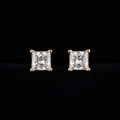 0.63Ct of Earring  With the Purity of 18K