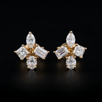 1.5Ct of Earring With the Purity of 18K