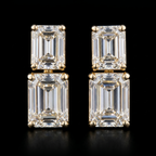 5.18Ct of Earring  With the Purity of 18K