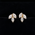 2.06Ct of Earring  With the Purity of 18K