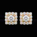 3.59Ct of Earrings Wih the Purity of 18K