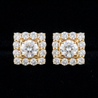3.59Ct of Earrings Wih the Purity of 18K