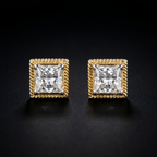 0.64Ct of Earring  With the Purity of 18K