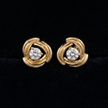 0.81Ct of Earring  With the Purity of 18K