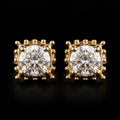 0.8Ct of Earring With the Purity of 18K