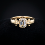 0.01Ct of Mens Ring With the Purity of 18K