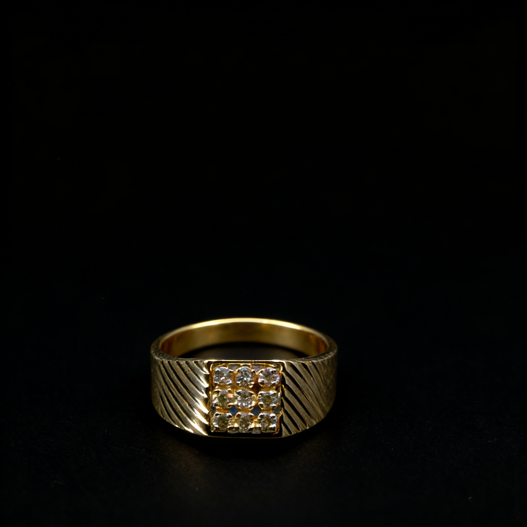 1.52Ct of Mens Ring With the Purity of 18K