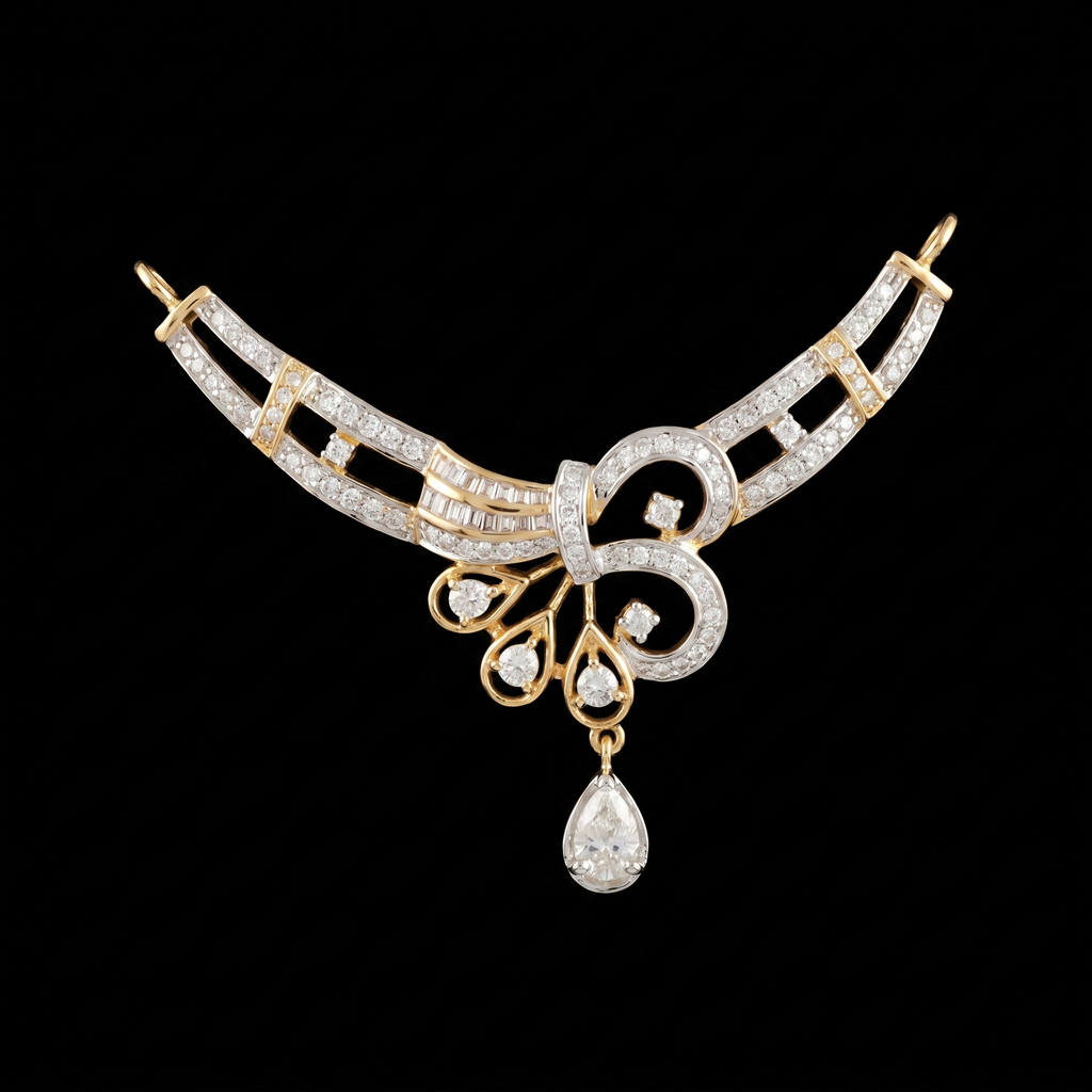 2.5Ct of Pendent With the Purity of 18K