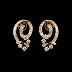 4.5Ct of Earring With the Purity of 18K