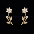 1Ct of Earring With the Purity of 18K