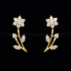 1Ct of Earring With the Purity of 18K