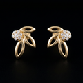 2Ct of Earring With the Purity of 18K