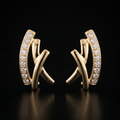 0.5Ct of Earring With the Purity of 18K
