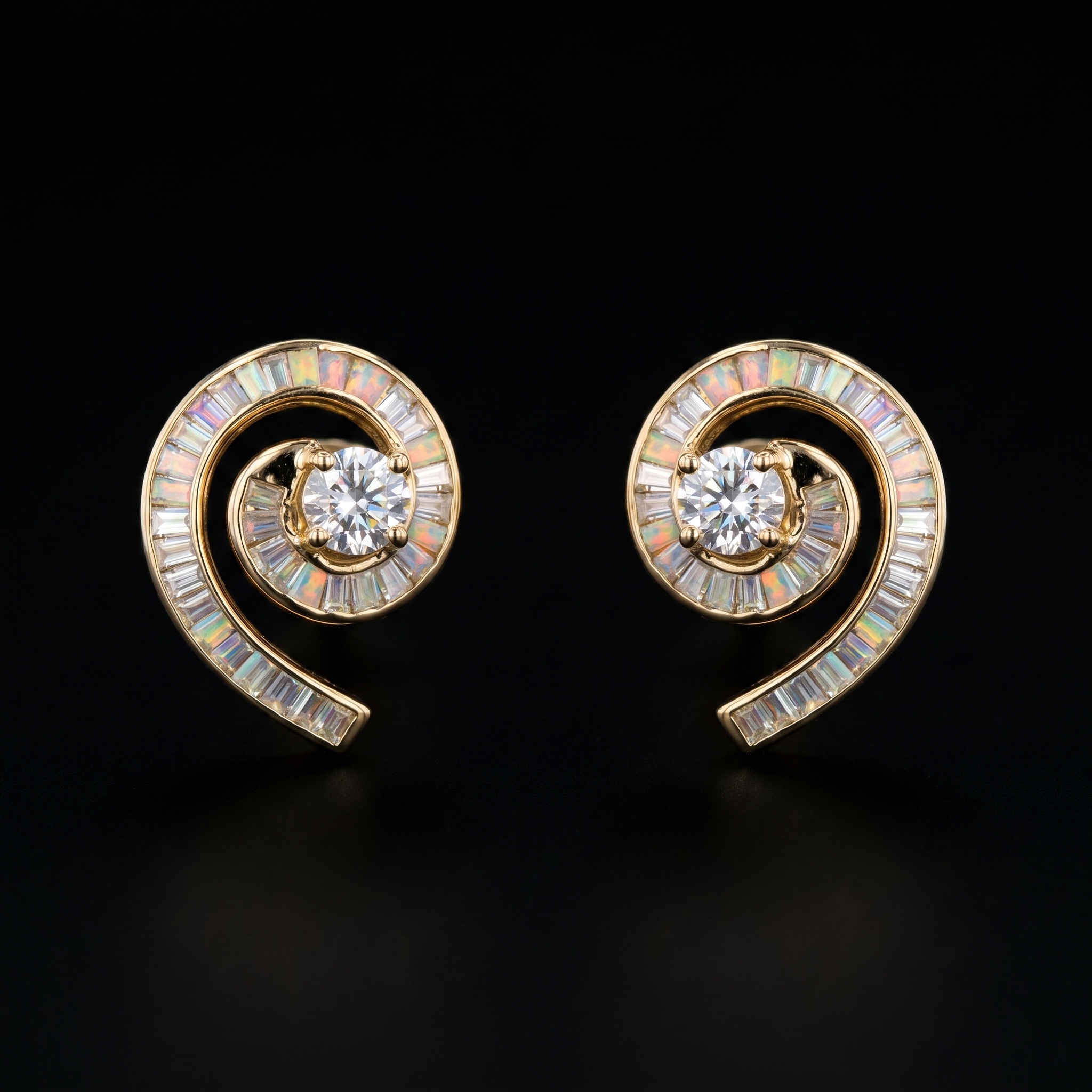 2.55Ct of Earring With the Purity of 18K