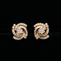 1.5Ct of Earring With The Purity of 18K