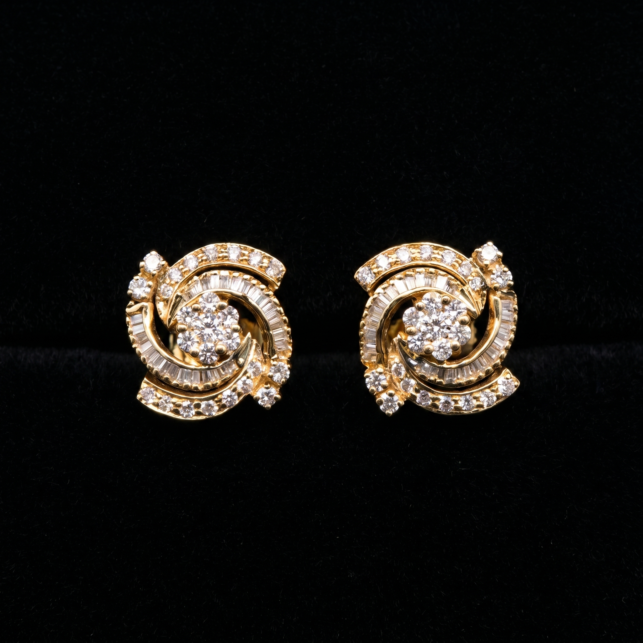 1.5Ct of Earring With The Purity of 18K