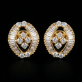 1.8Ct of Earring With the Purity of 18K