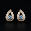 2.8Ct of Earring With the Purity of 18K