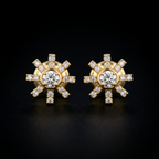 1.5Ct of Earring With the Purity of 18K