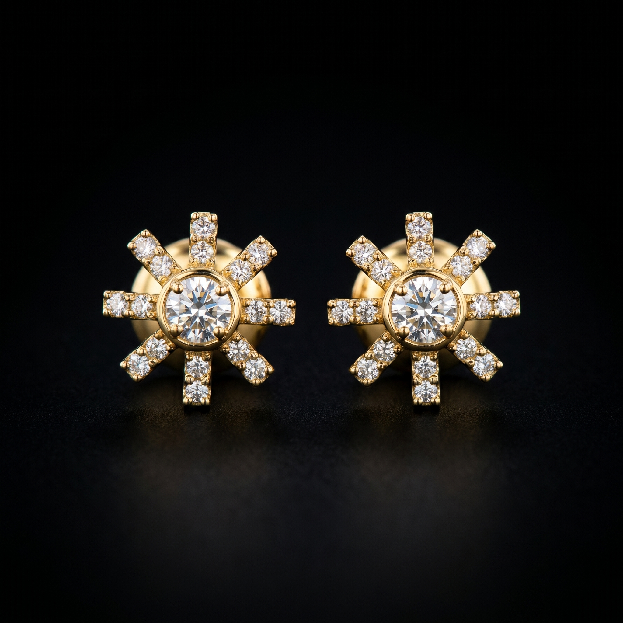 1.5Ct of Earring With the Purity of 18K