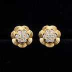 1.2Ct of Earring With the Purity of 18K