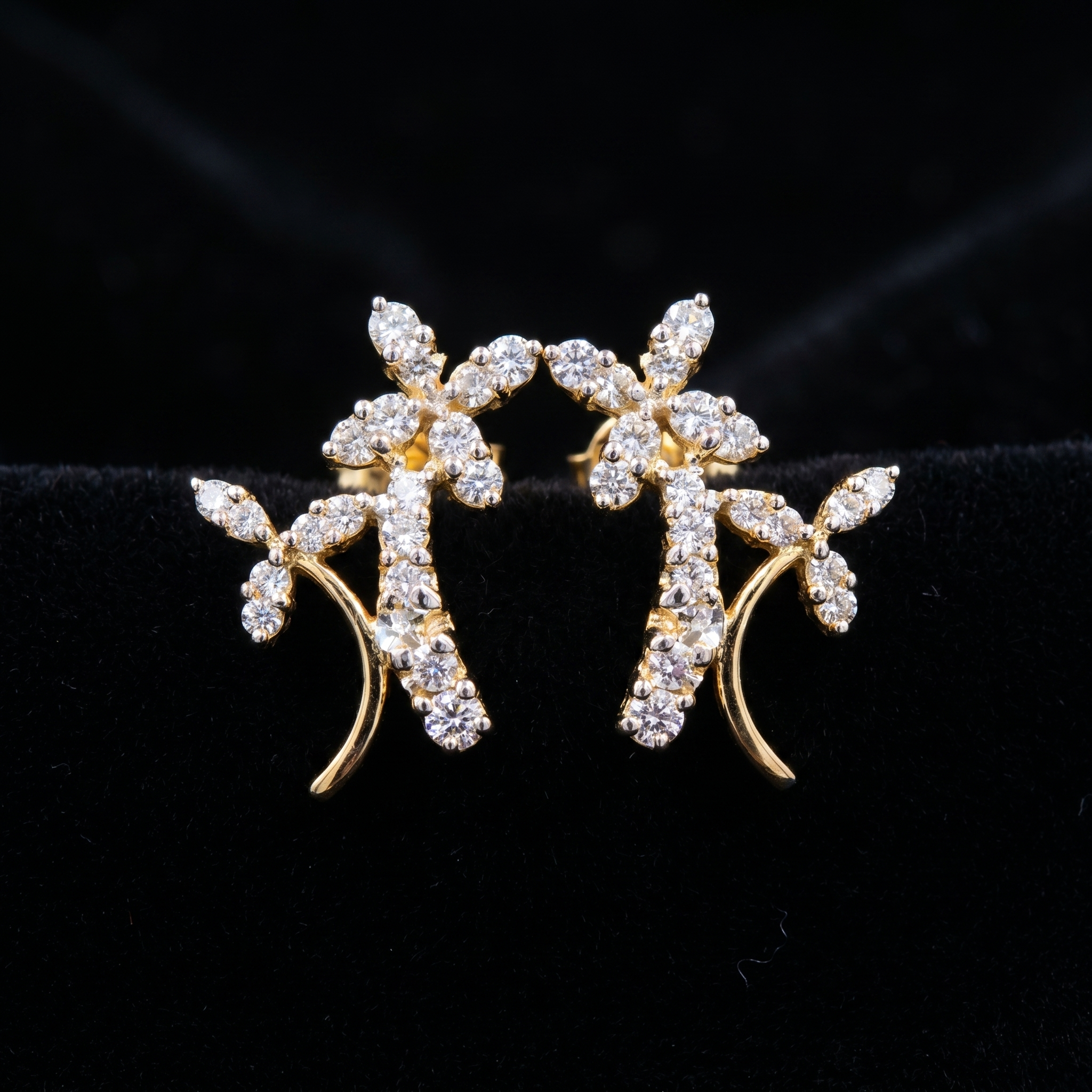 1.5Ct of Earring With the Purity of 18K