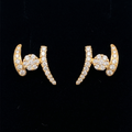 1.5Ct of Earring With the Purity of 18K