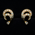 0.8Ct of Earring With the Purity of 18K